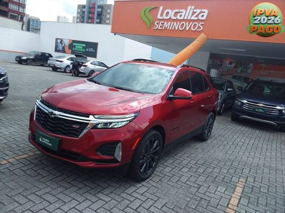 CHEVROLET EQUINOX 1.5 16V TURBO GASOLINA RS AUTOMÁTICO CHEVROLET EQUINOX 1.5 16V TURBO GASOLINA RS AUTOMÁTICO